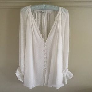 Zara Femine Flowy Blouse